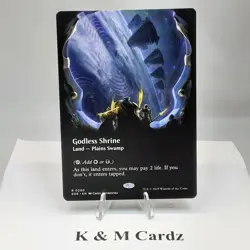 MTG - Edge of Eternities - Godless Shrine - Borderless - 0280 - NM - Image 1