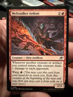 Weftstalker Ardent Edge of Eternities Regular 169 NM - Image 1