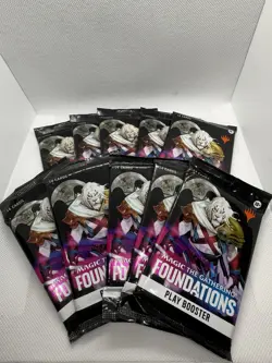 Magic the Gathering Foundations Play boosters Packs SEALED - Qty: 10 - Image 1