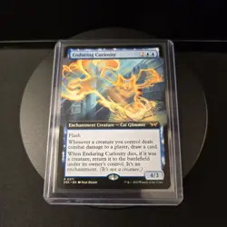 MTG Enduring Curiosity 371 Extended Art Regular Rare Duskmourn DSK - Image 3