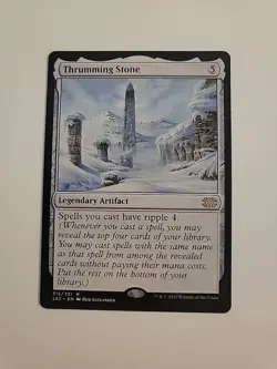 MTG - NM - Thrumming Stone - Double Masters 2022 (2X2) - #315 - Regular - Image 1