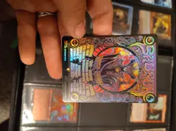 MTG LOTR Sauron Dark Lord Borderless Poster Foil Version - Image 1