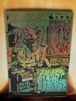 Lord of the rings MTG Radagast the brown - Borderless poster FOIL NM - Image 1