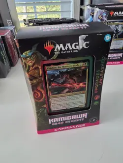 Kamigawa: Neon Dynasty Commander Deck - Upgrades Unleashed MTG Brand New Sealed 195166105352 - Image 1