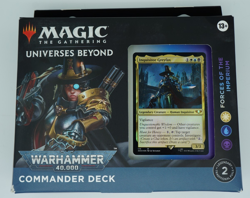 MTG Warhammer 40000 40k Forces of The Imperium Commander Deck New & Sealed - Image 1