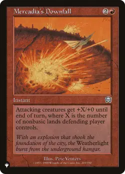 Mercadia's Downfall [The List] Near Mint - Image 1