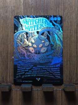 MTG🌊 The Watcher in the Water ( FOIL Borderless Poster ) LORD OF THE RINGS💕😍 - Image 2