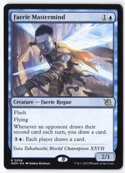 Faerie Mastermind R March of the Machine 58 NM - Image 1