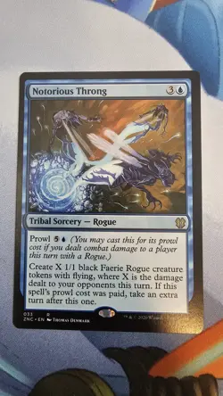 Notorious Throng Commander: Zendikar Rising Regular # 33 - Image 1