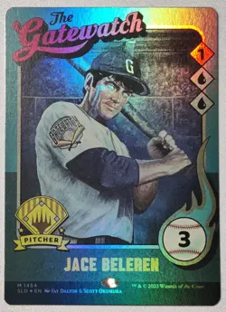 MTG Secret Lair Jace Beleren -SLD Magic: The Baseballing [UPick Foil/Reg] Fall23 - Image 3