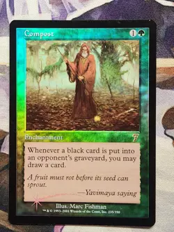 MTG Compost - Seventh Edition 7th FOIL LP - Image 1
