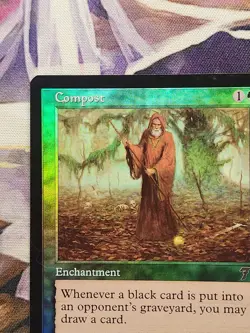 MTG Compost - Seventh Edition 7th FOIL LP - Image 3