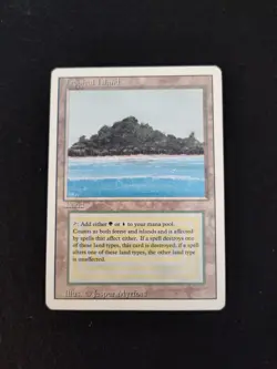 Tropical Island MtG Revised Regular Rare Dual Land LP/NM - SEE PHOTOS - Image 1