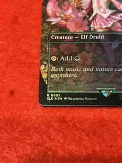 MTG Elvish Mystic Foil Hatsune Miku Secret Lair 805 - Image 5