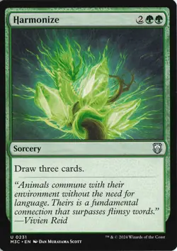 Harmonize regular U - Commander: Modern Horizons 3 #231 MTG - Image 1