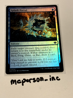 MTG Bloomburrow Splash Portal Foil 0074 NM - Image 1