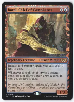 Baral, Chief of Compliance R March of the Machine: Multiverse Legends 8 NM - Image 1