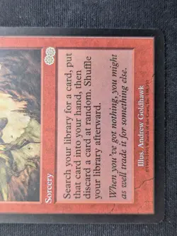 Gamble - Urza's Saga - NM - MTG - Magic the Gathering - Red - Sorcery - Image 2
