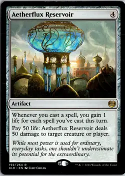 Aetherflux Reservoir Kaladesh #192 Rare - Image 1