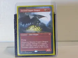Magic The Gathering - Ancient Copper Dragon (Borderless) - Image 1