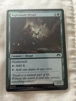 MTG Modern Horizons 3 - Nightshade Dryad - Foil NM - Image 1