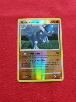 Pokemon: Rampardos #33/123 Reverse Holo Rare Mysterious Treasures 2007 - LP -H22 - Image 1