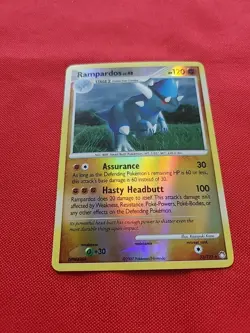 Pokemon: Rampardos #33/123 Reverse Holo Rare Mysterious Treasures 2007 - LP -H22 - Image 3