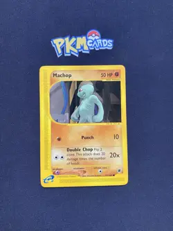 Pokemon TCG Machop Expedition 117/165 Regular LP. - Image 1