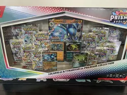 2x PRISMATIC EVOLUTIONS Lucario EX and Tyranitar EX Premium Collection - Image 4