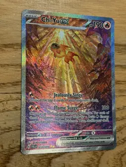 Pokemon TCG Chi-Yu SIR Scarlet & Violet Paldea Evolved 259/193 - Image 2