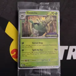 Sinistcha - 022/167 - Twilight Masquerade - SEALED Promo | Pokemon TCG | NM - Image 1