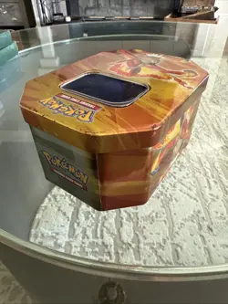 Pokemon 2007 diamond and pearl collectors tin Infernape Lv. X EMPTY Storage Rare - Image 5