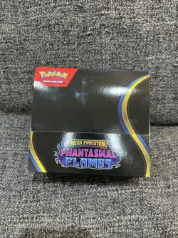 Pokemon Mega Evolutions Phantasmal Flames Booster Box (36 Pack) TCG Unsealed Box - Image 1