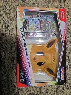Pokemon TCG Prismatic Evolutions -Accessory Pouch Special Collection New Sealed - Image 1