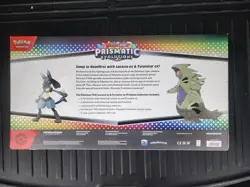 Pokemon TCG SV Prismatic Evolutions Lucario EX & Tyranitar EX Premium Collection - Image 2