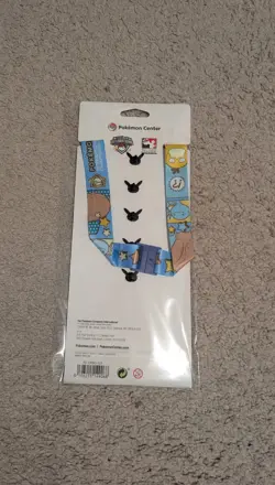 Pokemon Center NAIC 2025 Exclusive Psyduck & Wooper Mini Pins & Lanyard - NEW - Image 2