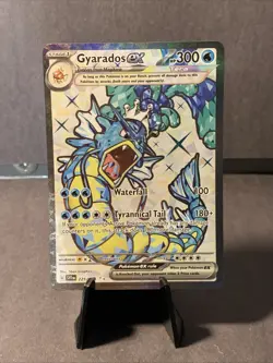 Pokemon TCG Gyarados EX 225/198 SV01: Scarlet & Violet Base Set Full Art Holo NM - Image 1