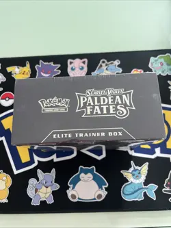 POKEMON ELITE TRAINER BOX PALDEAN FATES ETB - NEW - SEALED W/CASE - AWESOME ! - Image 5
