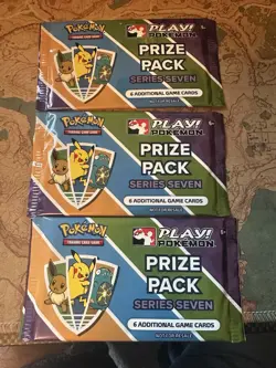 Play! Pokemon Prize Pack Series 7 [New, Factory Sealed, English] x1 Pack - Image 1