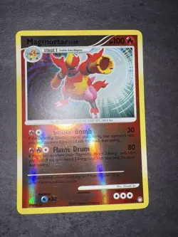 2007 TCG POKEMON MYSTERIOUS TREASURES HOLO MAGMORTAR DPBP #150 - Image 1