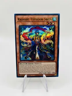 Yugioh Tcg - Radiant Typhoon Swen DOOD-EN014 Ultra Rare 1st Edition - Image 1