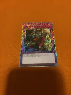 Yugioh! Trap Dustshoot RA04-EN121 Platinum Secret Rare 1st Edition Near Mint - Image 1