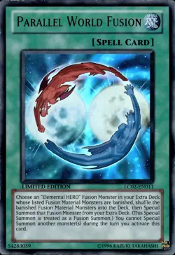Parallel World Fusion - Ultra Rare Limited Edition LC02-EN011 - LP - YuGiOh - Image 1