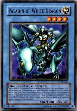 Paladin of White Dragon SKE-024 Yugioh LP - Image 1