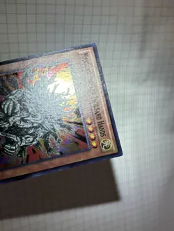 YuGiOh Manju of the Ten Thousand Hands Earth Effect Super Rare THSF-EN033 NM - Image 3