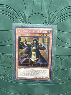 The Man with the Mark | Secret Rare | MZTM-EN001 | Yu-Gi-Oh! | Near Mint - Image 1