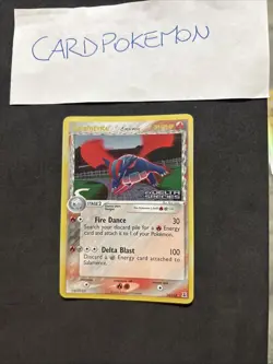 Pokemon Card Salamence 14/113 -Ex Delta Species Stamped -Eng-Holo-Nm/mint! - Image 1