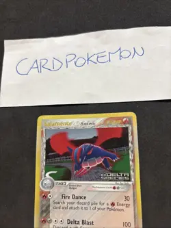Pokemon Card Salamence 14/113 -Ex Delta Species Stamped -Eng-Holo-Nm/mint! - Image 2