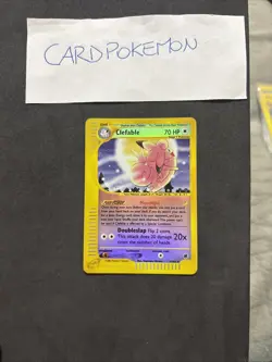 Pokemon Card Clefable 7/165 Expedition-Eng-Holo Reverse-Exc/Nm! - Image 1