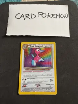 Pokemon Card Dark Porygon 2 8/105-Set Neo Destiny -Good! - Image 1